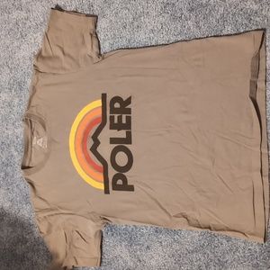 Brown Poler Polaroid tee, small